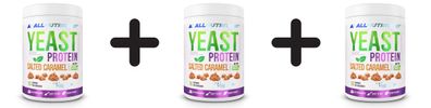 3 x Yeast Protein, Salted Caramel - 500g