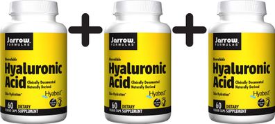 3 x Hyaluronic Acid - 60 vcaps
