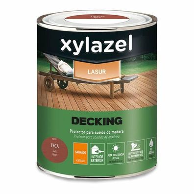 Protektives Öl Xylazel Decking teca 75 cl