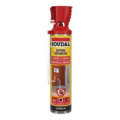 Schaum Soudal Confort & Control 123921 Polyurethan 600 ml