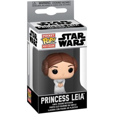 POP! Schlüsselanhänger Star Wars - Princess Leia (7,6 cm) - Funko 53050 - (Merchan...