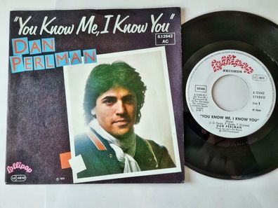 Dan Perlman - You know me, I know you (Slow) 7'' Vinyl Germany