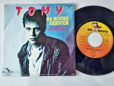 Tomy - 24 hours service 7'' Vinyl Germany PROMO COVER