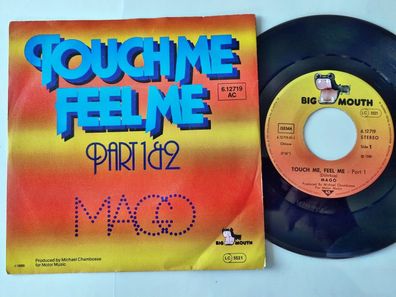 Mago - Touch me, feel me 7'' Vinyl Germany PROMO COVER
