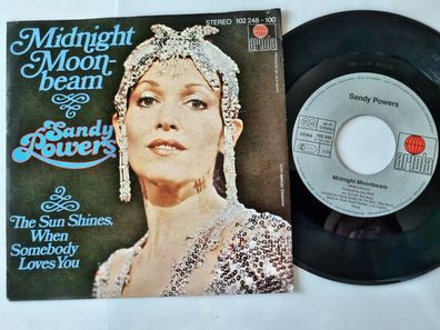 Sandy Powers - Midnight moonbeam 7'' Vinyl Germany