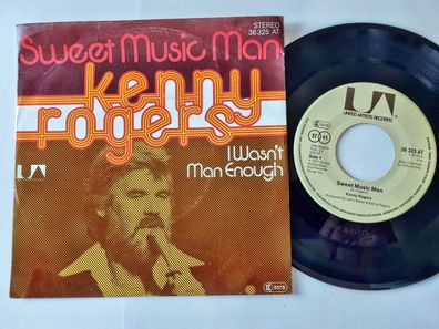Kenny Rogers - Sweet music man 7'' Vinyl Germany