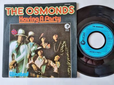 The Osmonds - Having a party 7'' Vinyl Germany