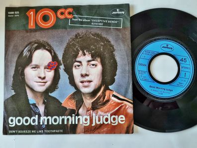 10 CC - Good morning judge 7'' Vinyl Germany