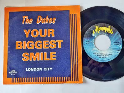 The Dukes - Your biggest smile 7'' Vinyl Benelux