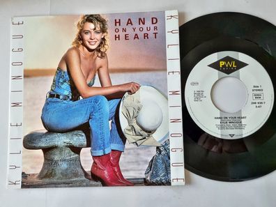 Kylie Minogue - Hand on your heart 7'' Vinyl Germany