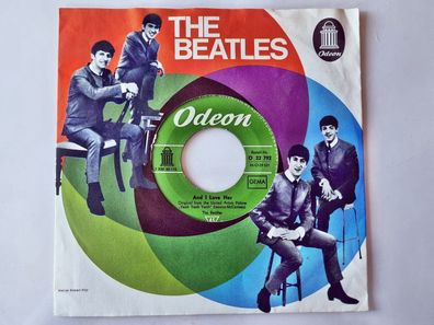 The Beatles - And I love her/ I should have known better 7'' Vinyl Germany