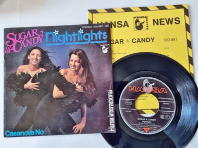 Sugar + Candy - Nightlights 7'' Vinyl Germany PROMO FACTS