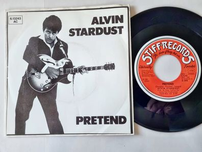 Alvin Stardust - Pretend 7'' Vinyl Germany PROMO COVER