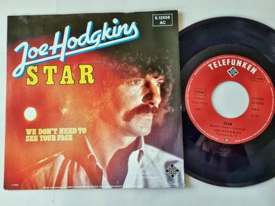 Joe Hodgkins - Star 7'' Vinyl Germany PROMO COVER