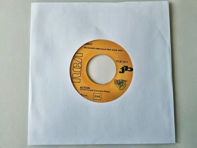 The Sweet/ Jimmy Bo Horne - Action/ Gimmie some 7'' Vinyl Italy Jukebox PROMO