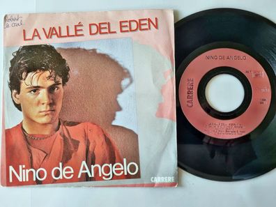 Nino de Angelo - La valle del Eden/ Sara' la nostalgia 7'' Vinyl France