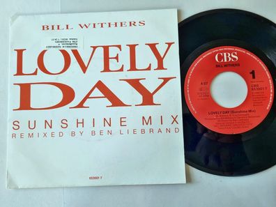 Bill Withers - Lovely day 7'' Vinyl Holland BEN Liebrand REMIX