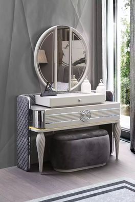 Schlafzimmer Schminktisch mit Spiegel Luxus Neu Konsole Modern Design
