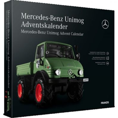 Mercedes-Benz Unimog Adventskalender Weihnachten Franzis Verlag