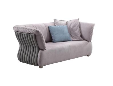 Sofa 2 Sitzer Designer Sofa Couch Polster Sofas Couchen Stoff Textil Neu