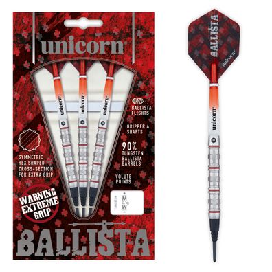 Unicorn Ballista Style 4 Tungsten Soft Darts, 1 Satz / 18 Gr.