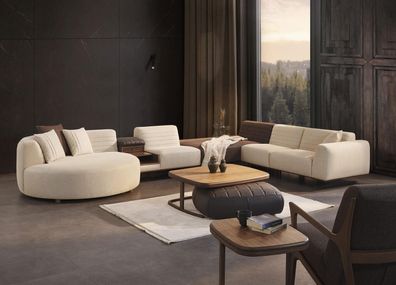 Luxus Sofa Couch U-Form Polster Möbel Wohnzimmer Ecksofa Textil Einrichtung