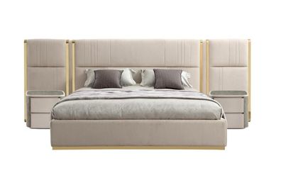 Luxus Design Betten Schlafzimmer Bett Palast Hotel Doppelbett Neu