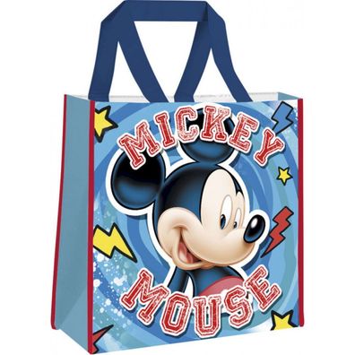 Disney Tragetasche: Mickey Moouse Shopping Bag Signs