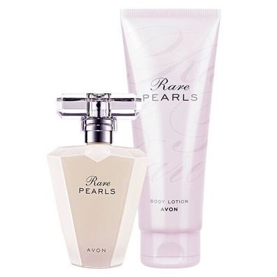 AVON Rare Pearls Geschenkset RARE PEARLS Parfum Spray + Creme