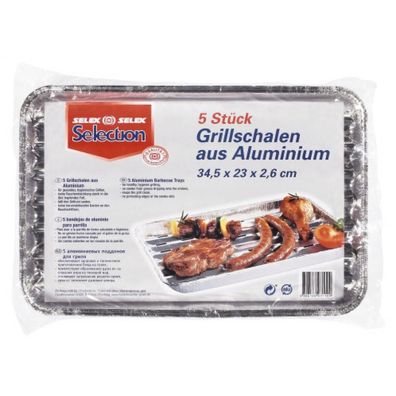 1,53 Euro pro St?ck Selection Aluminium Grillpfanne Grillschalen Grillzubeh?r 5