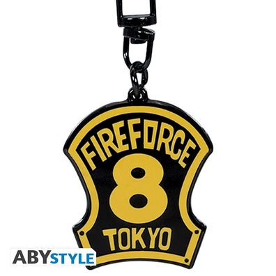 Fire Force Schlüsselanhänger: Emblem Company 8