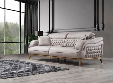 Wohnzimmer Sofa Dreisitzer Designer Einrichtung Luxus Sofas Modern Möbel