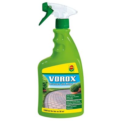 COMPO VOROX 1000 ml Terrassen und Wege AF Anwendungsfertig Grünbelagentferner