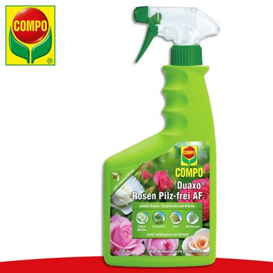 COMPO 750ml Duaxo® Rosen Pilz-frei AF Schutz Blätter Pflanze Rost Mehltau
