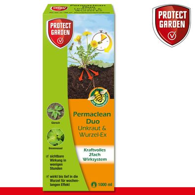 Protect Garden 1000 ml Permaclean Duo Unkraut & Wurzel-Ex