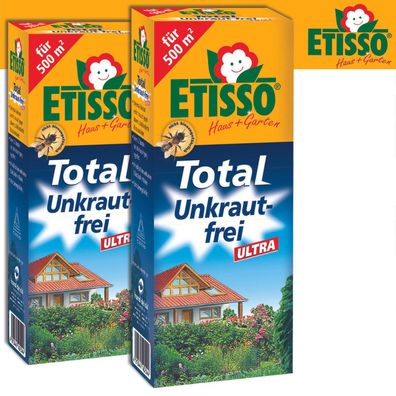 Frunol Delicia ETISSO® 2 x 250 ml Total Unkraut-frei ULTRA