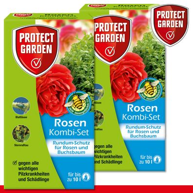Protect Garden 2 x 130 ml Rosen Kombi-Set