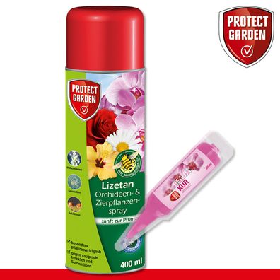 Protect Garden 400 ml Lizetan Orchideen- & Zierpflanzenspray + 20 ml Beauty Kur