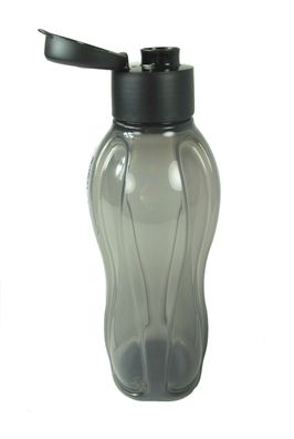 Tupperware To Go Eco 1,0L schwarz C138 Trinkflasche EcoEasy Flasche Ökoflasche