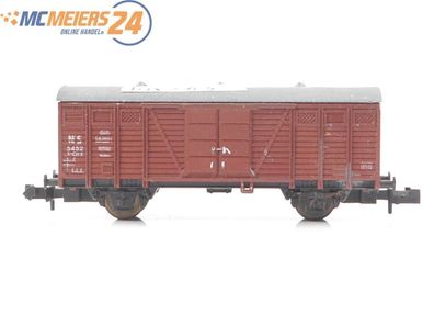Minitrix N 3164 gedeckter Güterwagen 5452 NS E624