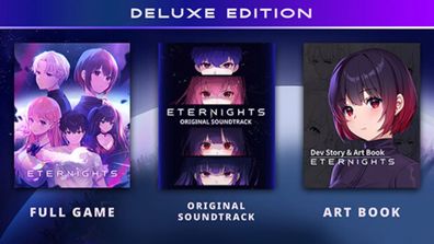 Eternights DeLuxe Edition (PC, 2023, Nur Steam Key Download Code) Keine DVD