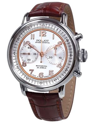 Poljot International Herren Handaufzug-Uhr Chronograph Susdal 2901.1940921