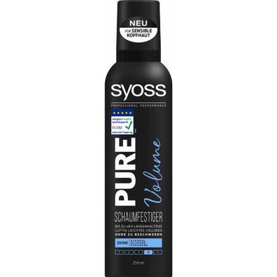42,60EUR/1l Syoss Schaumfestiger Sweet Family Pure Volume 200ml Dose