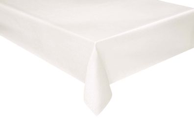 Tischset Polyline Tropfenform damast-weiß 45/40 cm