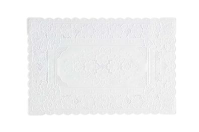Tischset Alesia Spitzenoptik EVA weiß 30/45 cm