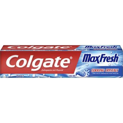 91,60EUR/1l Colgate Max Fresh Cool Mint 75 ml Zahnpflege Zahnpasta Mundpflege