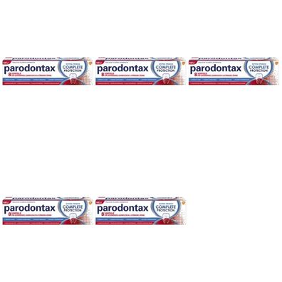 397,33EUR/1l 5x Parodontax Complete Protection 75ml Tube Zahnpflege