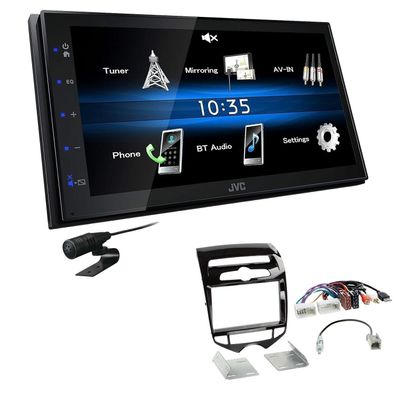 JVC 2 DIN Digital Autoradio Bluetooth USB für Hyundai IX20 automatische Klima
