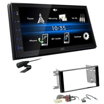 JVC 2 DIN Digital Autoradio Bluetooth USB für Subaru Impreza 2007-2012