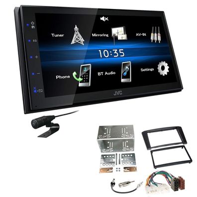 JVC 2 DIN Digital Autoradio Bluetooth USB für Toyota Avensis 2003-2009